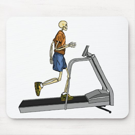 Skeleton Sport-Fitness Mousepad (Vorne)