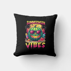 Skeleton Summer Summerween Vibes Watermelon Jack-O Kissen