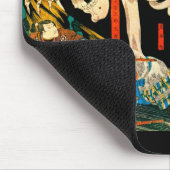 Skeleton Summont by Hexe Kuniyoshi Kunstvoll wande Mousepad (Ecke)