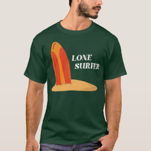 Skeleton Surfer Bleibe Chill T-Shirt