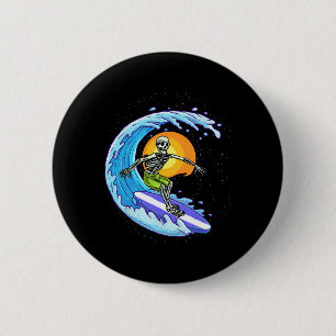 Skeleton Surfer Halloween Kostüm Mens Womens Kids Button