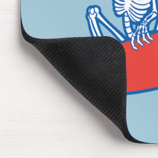 Skeleton Surfer Mousepad (Ecke)