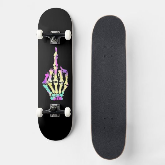 Skeleton Swagger Edition Skateboard (Vorderseite)