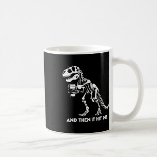 Skeleton T-rex Dinosaur Halloween Men Funny Kaffeetasse