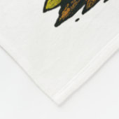 Skeleton T Rex Dinosaur Monster Truck Pumpkin Brea Fleecedecke (Ecke)