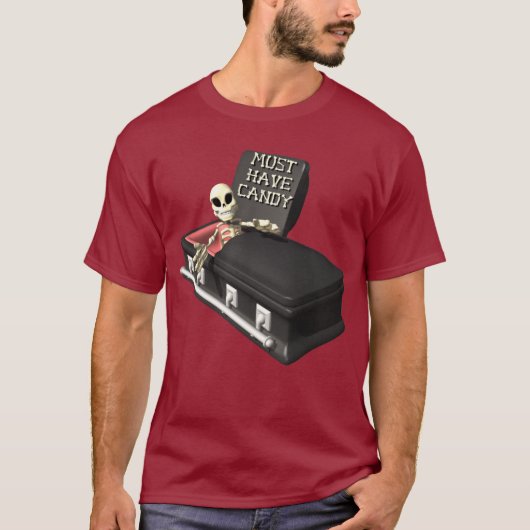 Skeleton T - Shirt (Vorderseite)