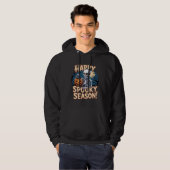 Skeleton Trick-oder-Leckerei-Spooky-Design Hoodie (Vorne ganz)