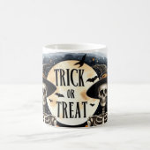 Skeleton Trick oder Treat Morph Tasse (Mittel)