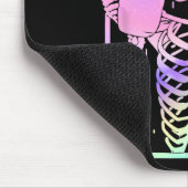 Skeleton trinken Kaffee Frauen Halloween Costu Män Mousepad (Ecke)