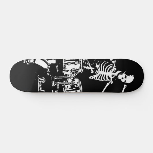 skeleton Trommel-Skate Skateboard (Horizontal)