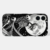 Skeleton und Harfe III Case-Mate iPhone Hülle (Rückseite (Horizontal))