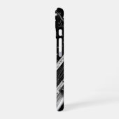 Skeleton und Harfe III iPhone 16 Hülle (Linke Seite)