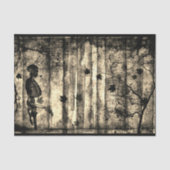 SKELETON UND LACE-Zwirn Seidenpapier (Vorderseite)