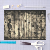 SKELETON UND LACE-Zwirn Seidenpapier (Handwerk)