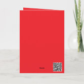 Skeleton Valentine's Day Karte (Rückseite)