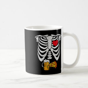 Skeleton Vater Halloween Pregnancy Couches Kostüme Kaffeetasse