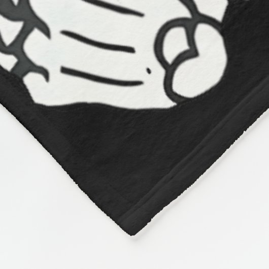 Skeleton Video Game Halloween Gaming Gamer Boys Me Fleecedecke (Ecke)