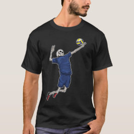 Skeleton Volleyball T-Shirt