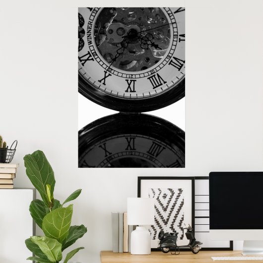 Skeleton Watch Poster (Heimbüro)