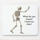 Skeleton Waving Mousepad (Vorne)