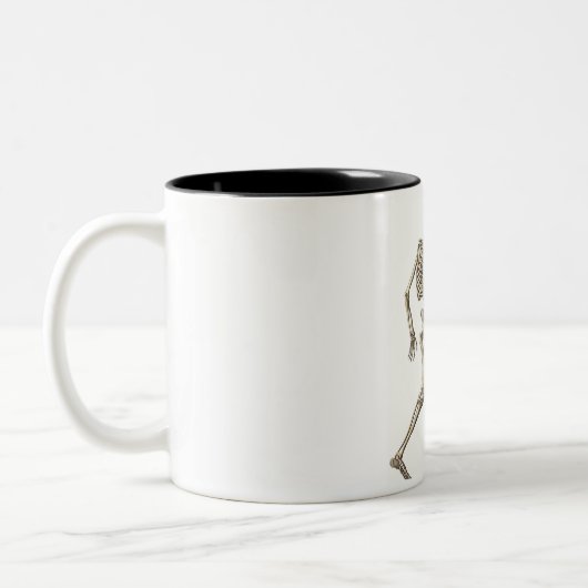 Skeleton Waving Tasse (Links)