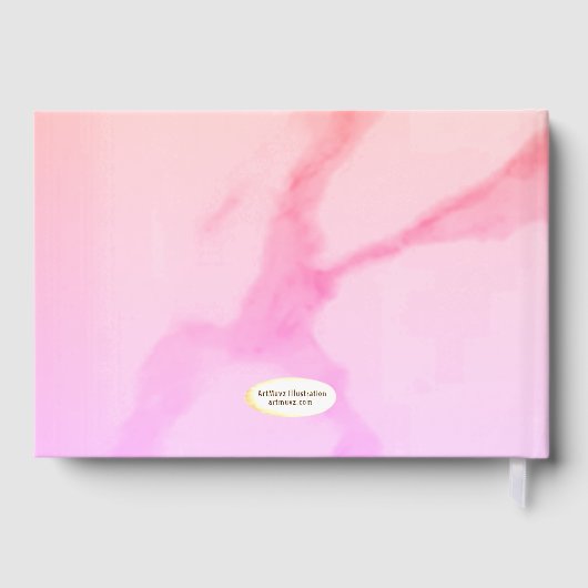 Skeleton Wedding Gästebuch (Rückseite)