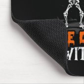 Skeleton Weightlifter Bodybuilder Workout-Fitness Mousepad (Ecke)