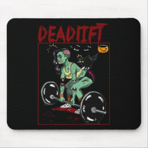 Skeleton Weightlifter Bodybuilder Workout-Fitness Mousepad