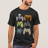 Skeleton Witch Zombie Mummy  T-Shirt (Vorderseite)