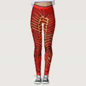 Skeleton Workout Leggings (Vorderseite)