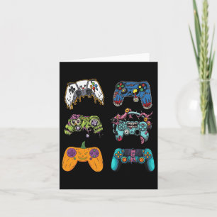 Skeleton Zombie Gaming Controller Halloween für G Karte