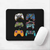 Skeleton Zombie Gaming Controller Halloween für G Mousepad (Mit Mouse)