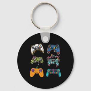Skeleton Zombie Gaming Controller Halloween für G Schlüsselanhänger