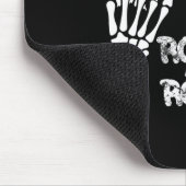 Skeleton Zombie Poker Game Cards Halloween Mousepad (Ecke)