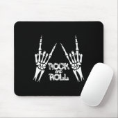 Skeleton Zombie Poker Game Cards Halloween Mousepad (Mit Mouse)