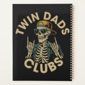 Skeleton-Zwillinge-Väter-Club Planer (Rückseite)