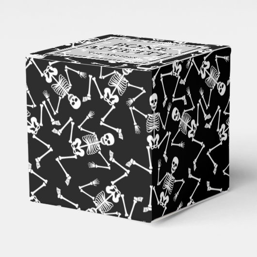 Skeletons BONE APPÉTIT Black Geschenkschachtel (Vorderseite)