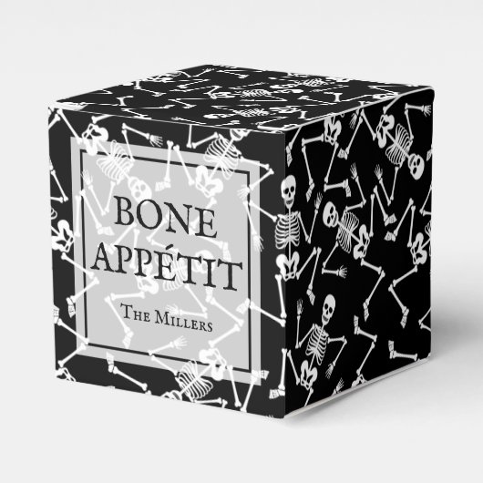 Skeletons BONE APPÉTIT Geschenkschachtel (Vorderseite)