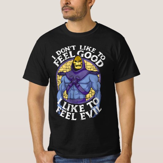 " Skeletor Mens Cartoon" T-Shirt (Vorderseite)