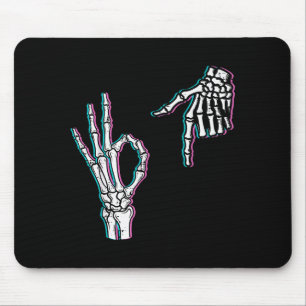 Skelett 67 Meme Lustiger Halloween Jungen Mädchen  Mousepad