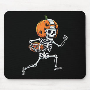 Skelett American Football Spieler Gruseliger Sport Mousepad