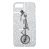 Skelett auf Einrad Case-Mate iPhone Hülle (Rückseite)