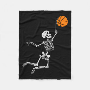 Skelett-Basketball-Halloween-Kostüm Herren Jungen  Fleecedecke