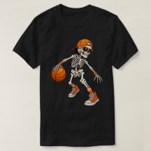 Skelett-Basketballspieler
