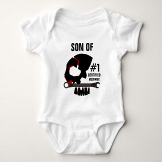 SKELETT BHQ-Mechaniker Baby Strampler