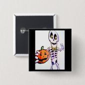 Skelett Button (Vorne & Hinten)