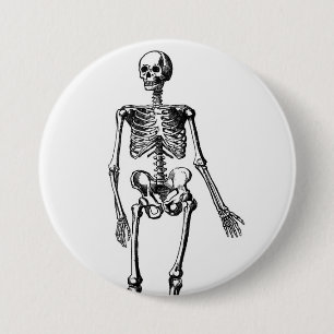 Skelett Button