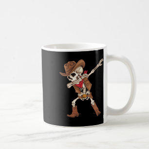 Skelett-Cowboy-Halloween-Kostüm Jungen Männer Kind Kaffeetasse
