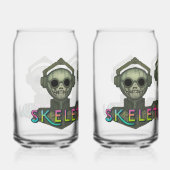 Skelett-Crew Dosenglas (Vorderseite)
