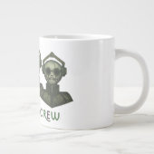 Skelett-Crew-Tasse Jumbo-Tasse (Rechts)